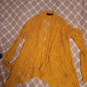 Yellow over top. Rock and roll cowgirl